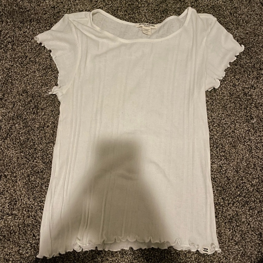 White billabong shirt